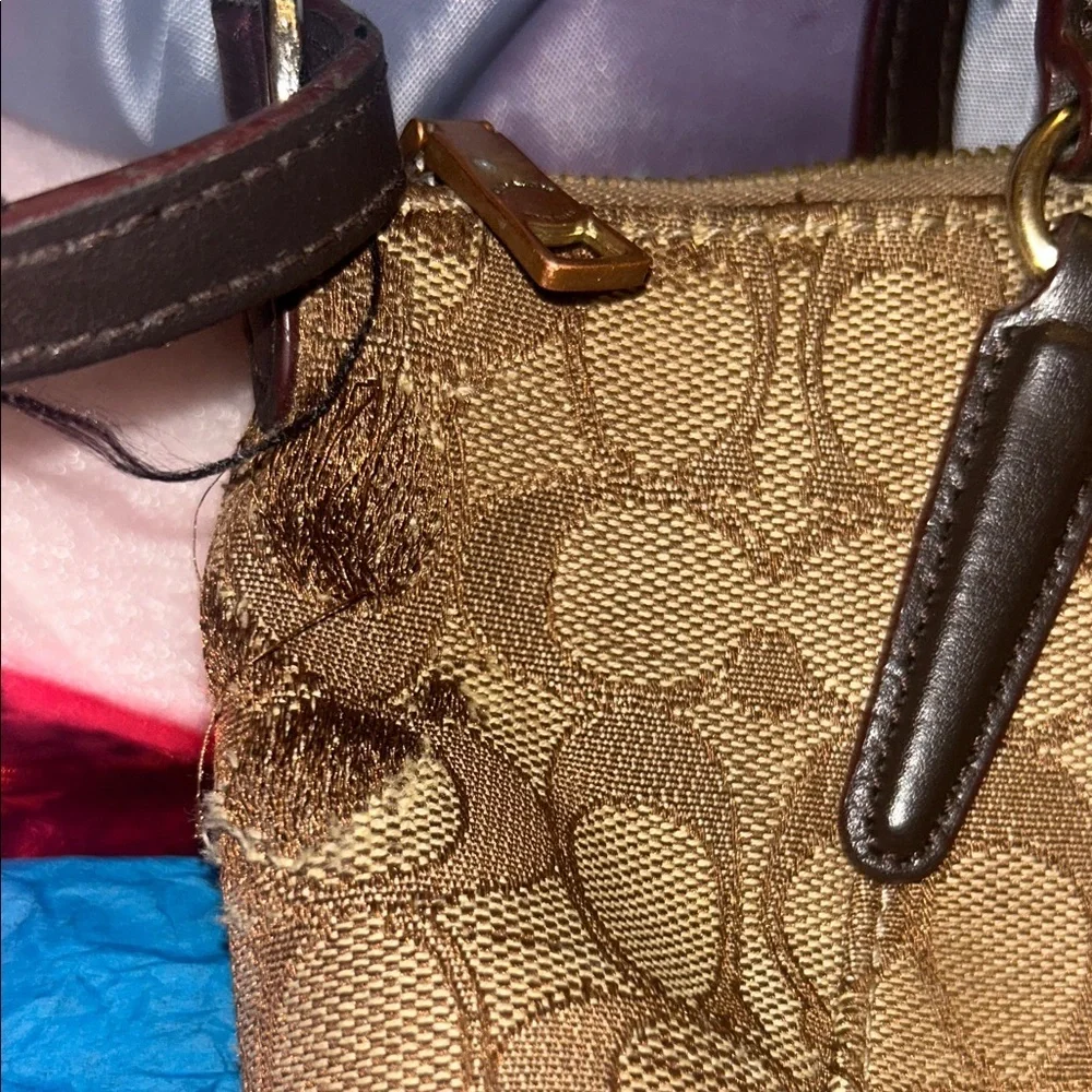 VINTAGE Coach Mini Kelsey Satchel Crossbody Purse